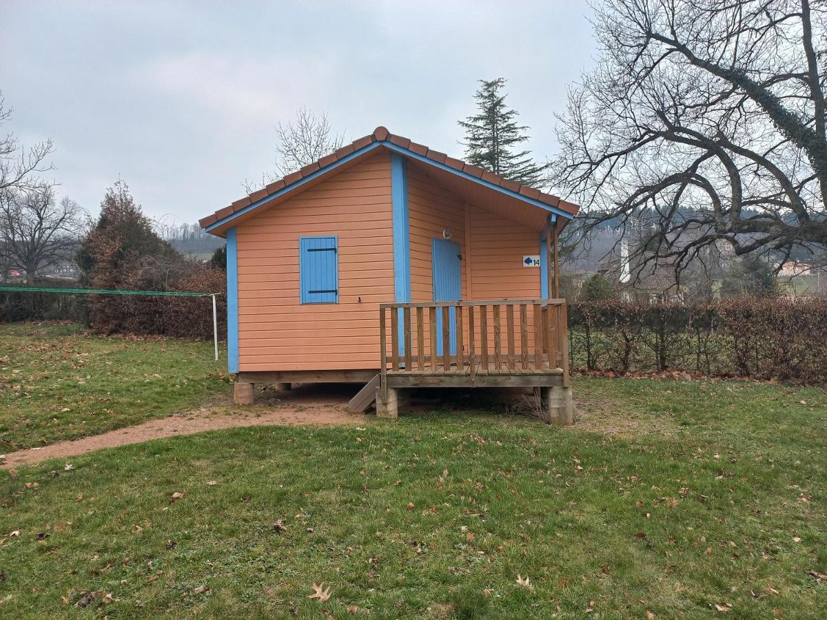 Camping Les Feuilles Chauffailles Bagian luar foto